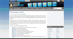 Desktop Screenshot of linuxzone.es